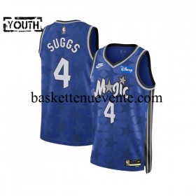 Maillot Basket Orlando Magic Jalen Suggs 4 2023-2024 Nike Classic Edition Bleu Swingman - Enfant